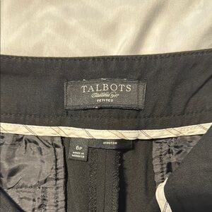 Talbots Black Stretch Trousers